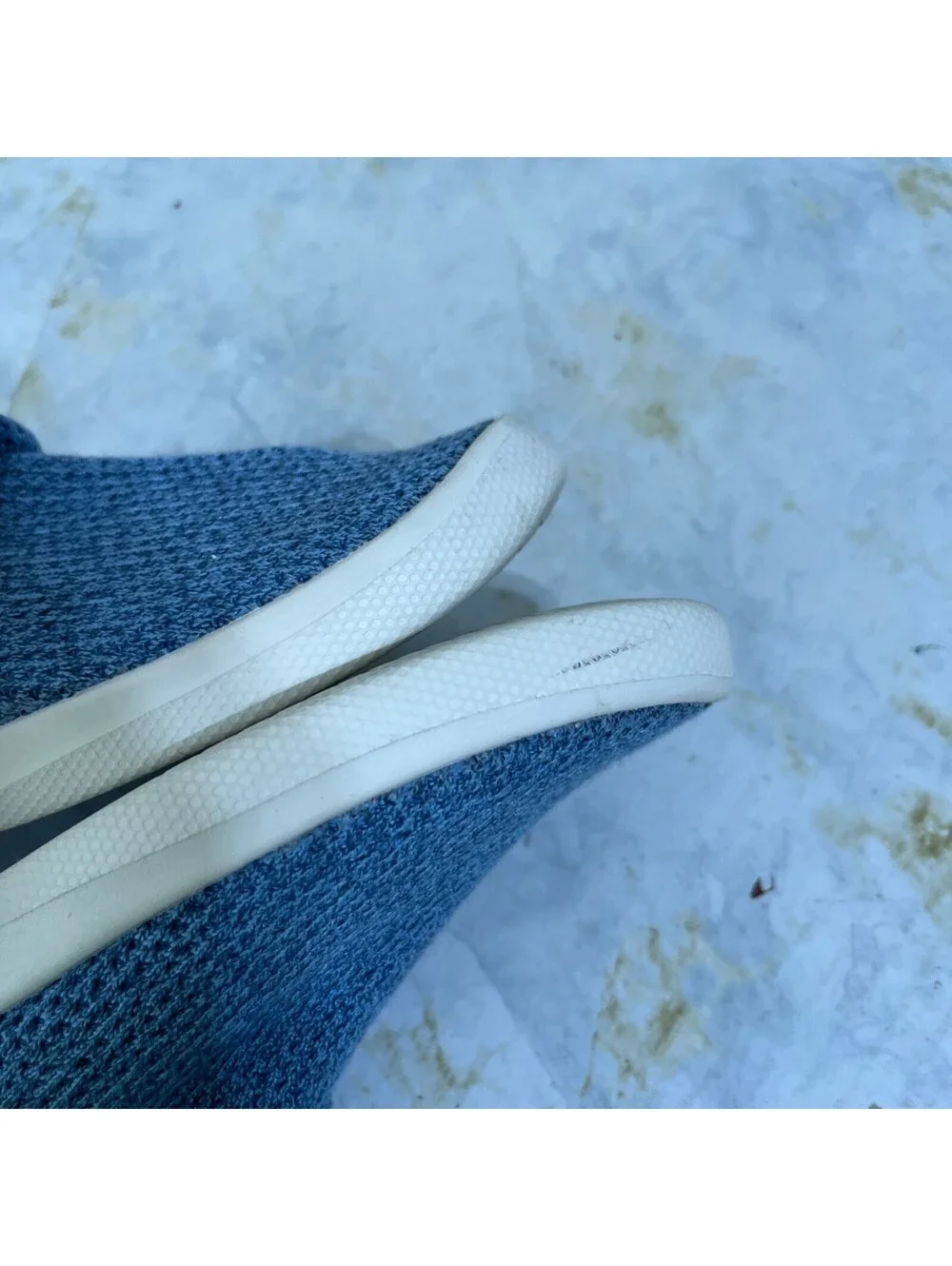 Allbirds Tree Loungers Women's Size 7 Shoes Blue Slip On Comfort Casual Sneakers